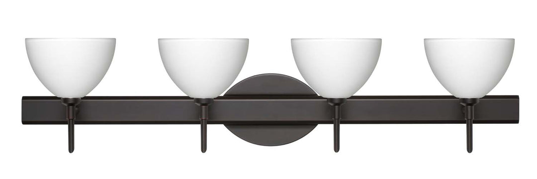 Besa Brella 4SW-467907-BR Bath Vanity Light 31 in. wide - Bronze