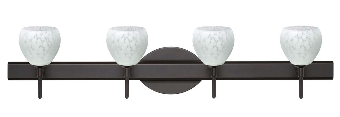 Besa Tay Tay 4SW-560519-BR Bath Vanity Light 31 in. wide - Bronze