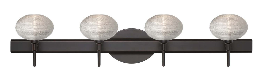 Besa Lasso 4SW-5612GL-BR Bath Vanity Light 31 in. wide - Bronze