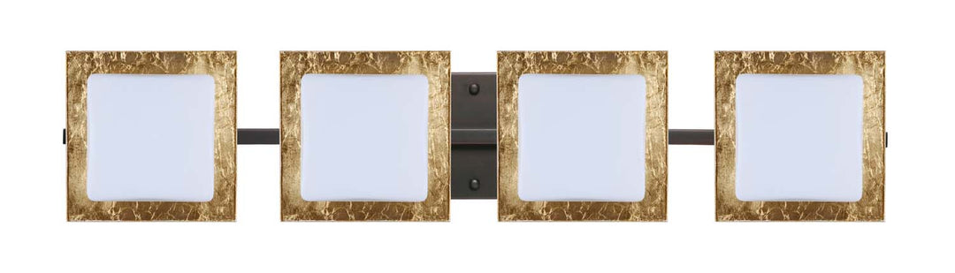 Besa Alex 4WS-7735GF-BR Bath Vanity Light 31 in. wide - Bronze