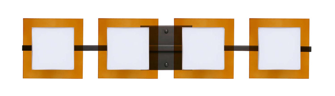 Besa Alex 4WS-7735TG-BR Bath Vanity Light 31 in. wide - Bronze