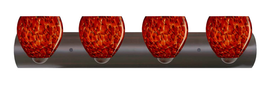 Besa Bolla 4WZ-412241-BR Bath Vanity Light 31 in. wide - Bronze