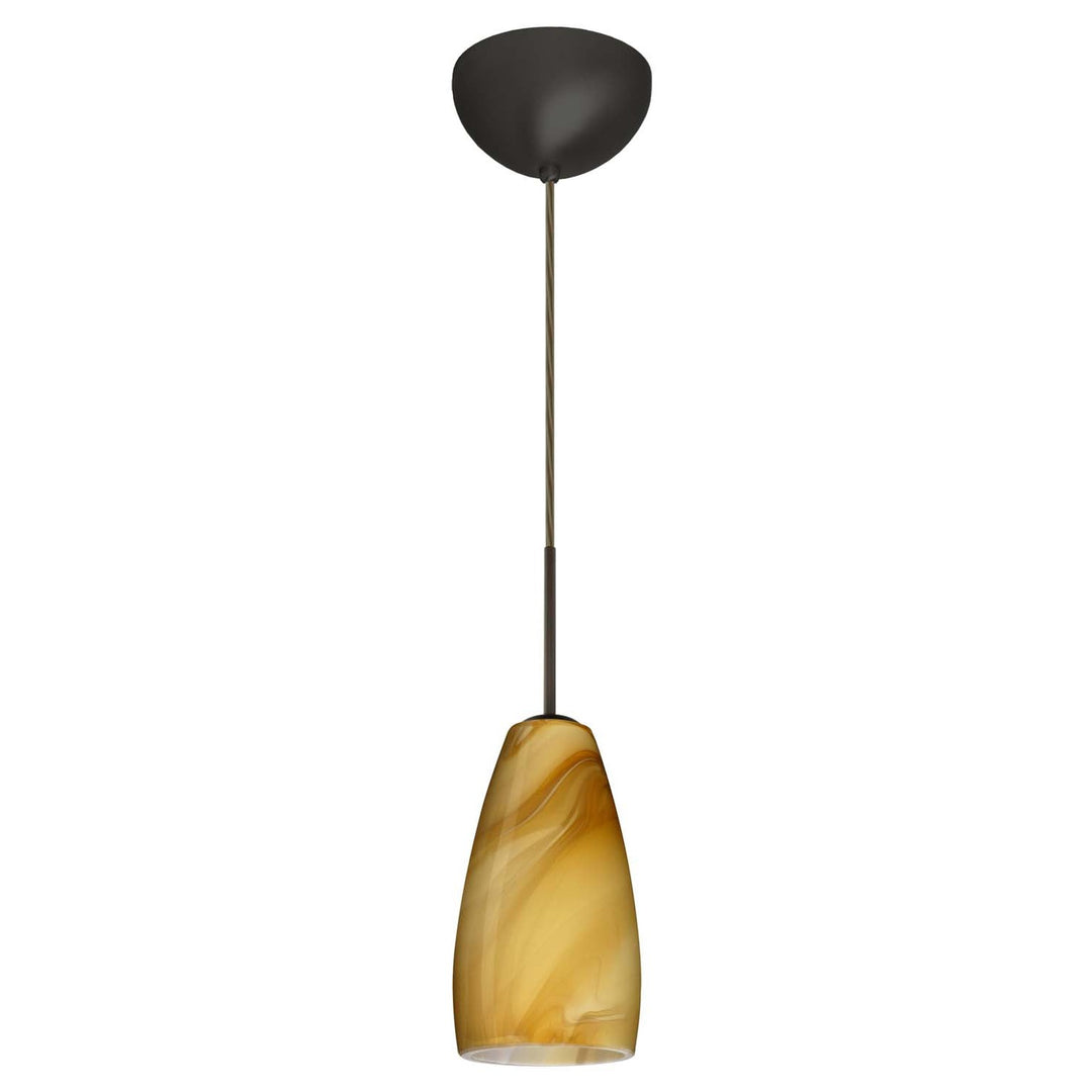 Besa Chrissy 1BC-1509HN-BR Pendant Light - Bronze