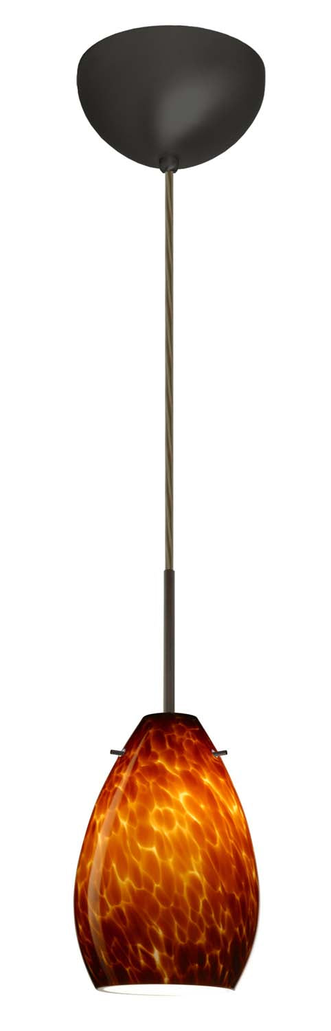 Besa Pera 1BC-171318-BR Pendant Light - Bronze