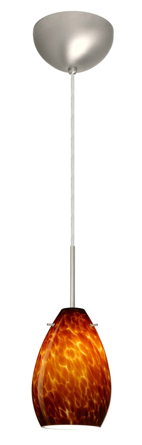 Besa Pera 1BC-171318-SN Pendant Light - Satin Nickel