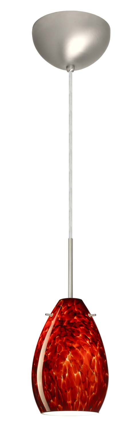 Besa Pera 1BC-171341-SN Pendant Light - Satin Nickel