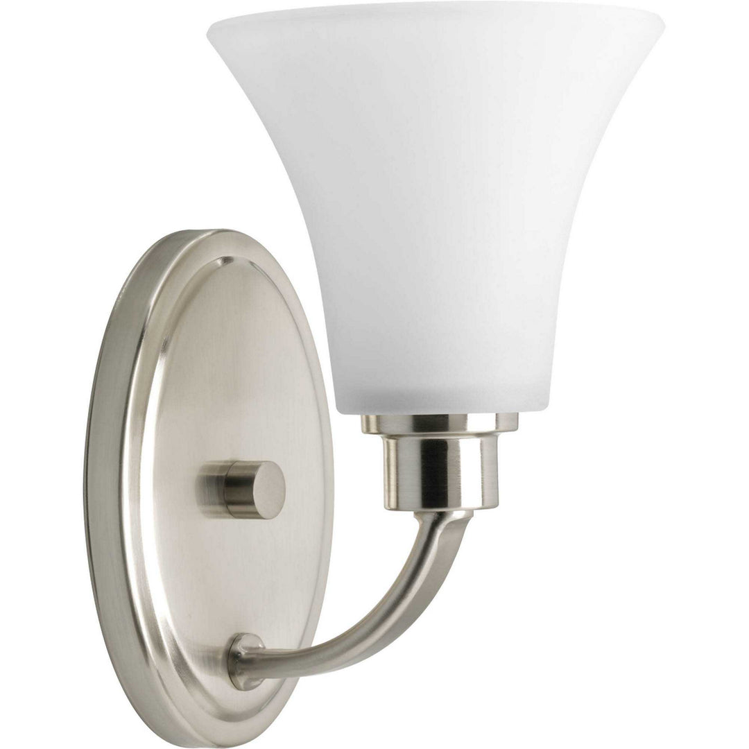 Progress Joy P2000-09 Wall Light - Brushed Nickel
