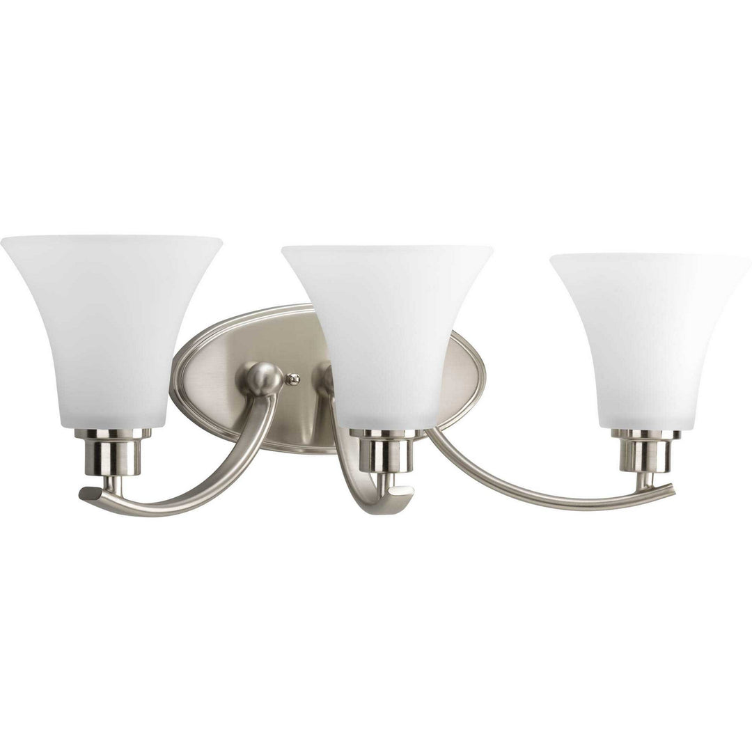 Progress Joy P2002-09 Bath Vanity Light 22 in. wide - Brushed Nickel