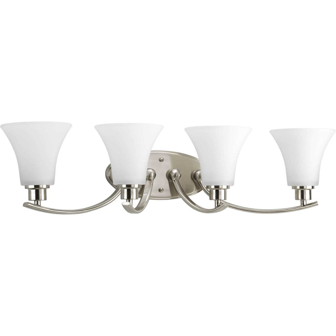 Progress Joy P2003-09 Bath Vanity Light 30 in. wide - Brushed Nickel