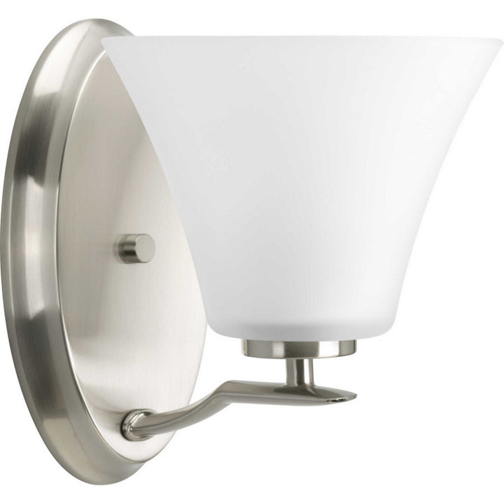 Progress Bravo P2004-09 Wall Light - Brushed Nickel