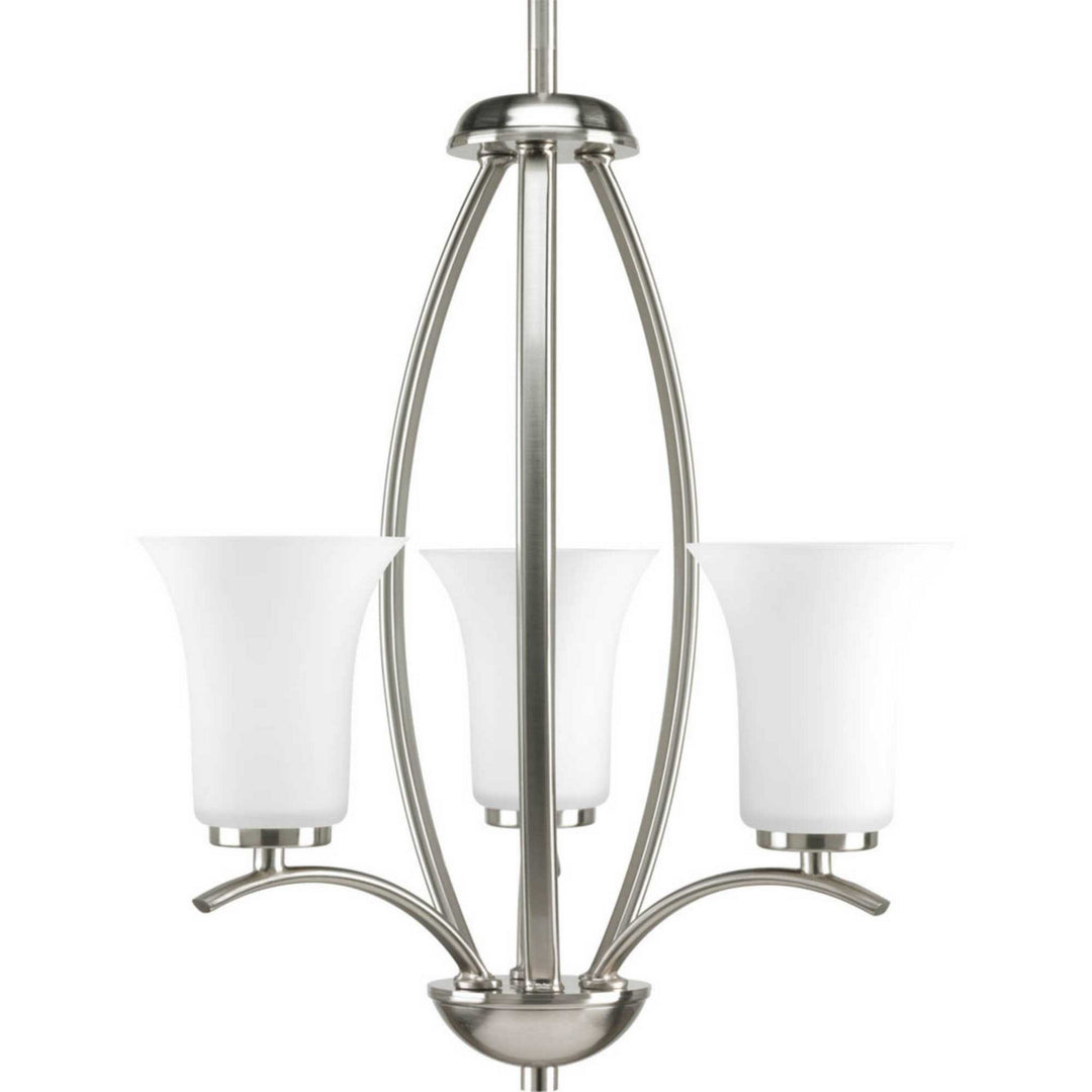 Progress Joy P3587-09 Chandelier Light - Brushed Nickel