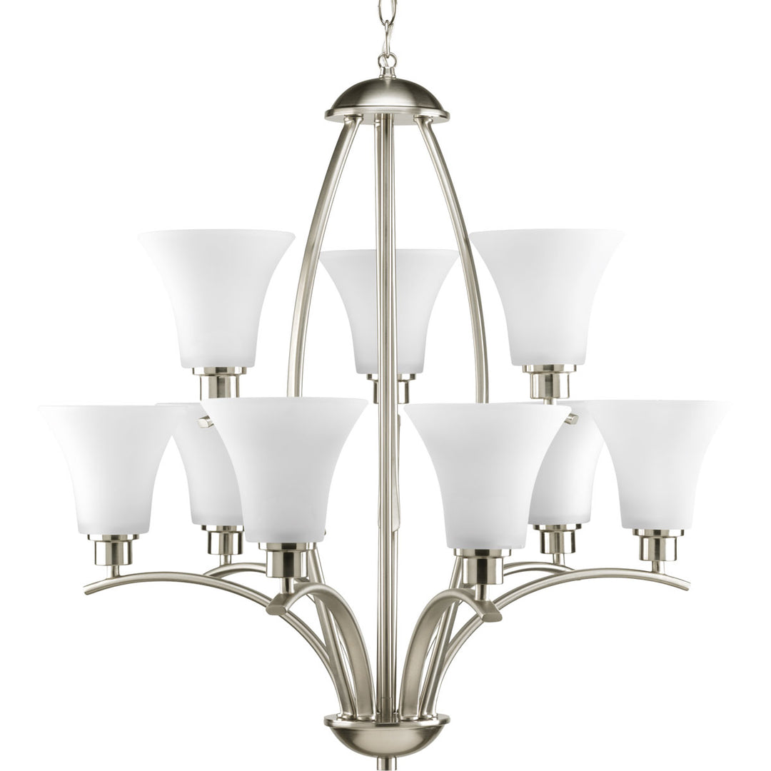 Progress Joy P4492-09 Chandelier Light - Brushed Nickel