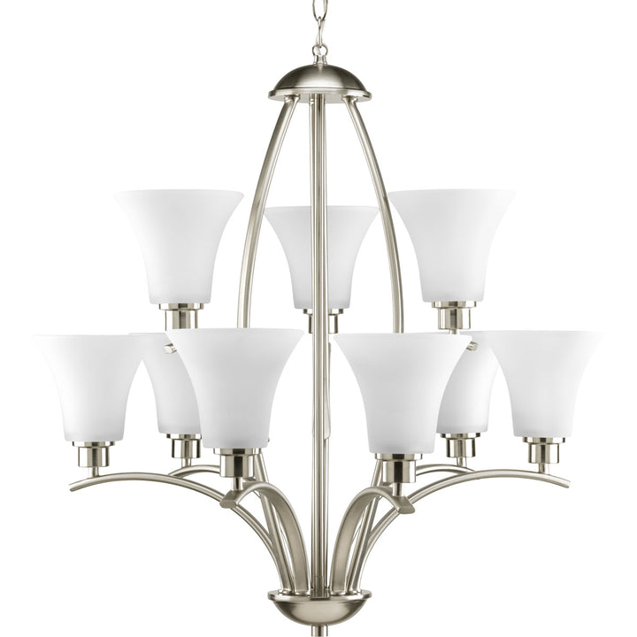 Progress Joy P4492-09 Chandelier Light - Brushed Nickel
