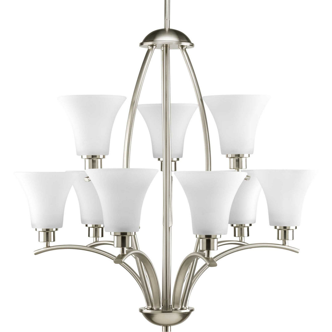 Progress Joy P4492-09 Chandelier Light - Brushed Nickel
