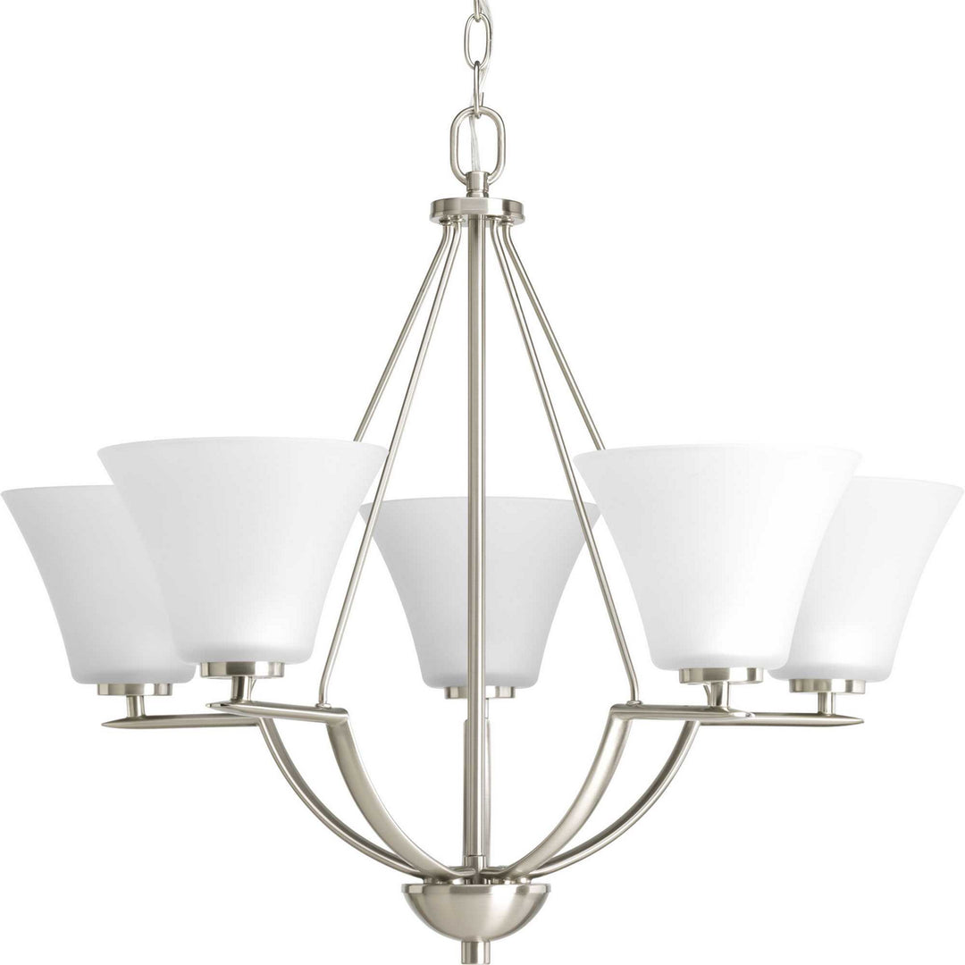 Progress Bravo P4623-09 Chandelier Light - Brushed Nickel