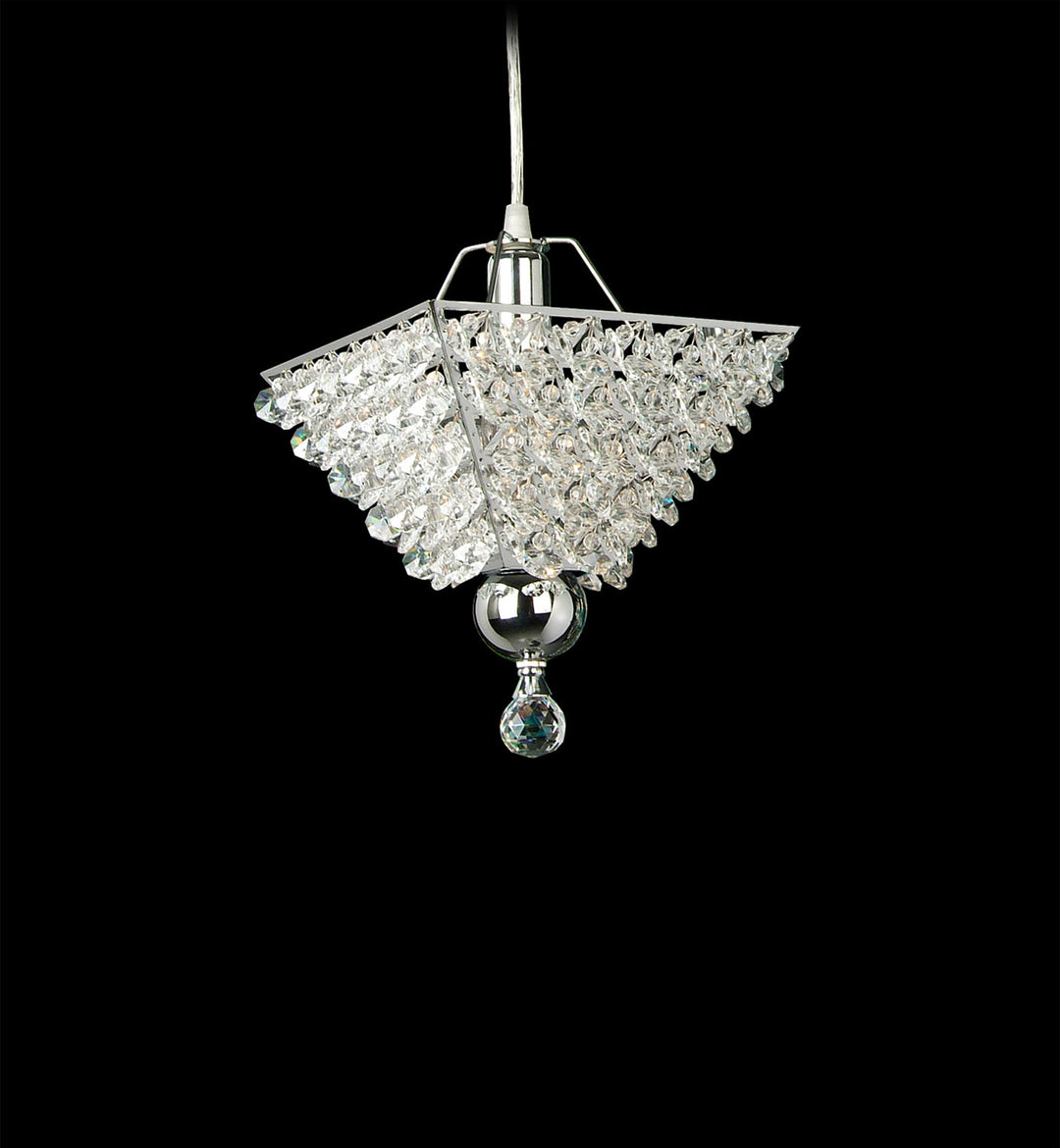 Bethel International Franklin CR01 Ceiling Light - Clear