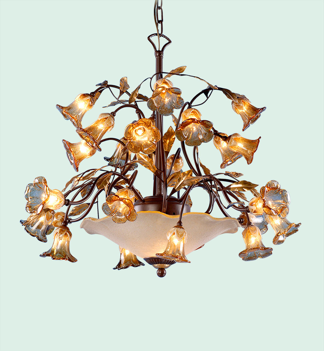 Bethel International Flowers CV05 Ceiling Light