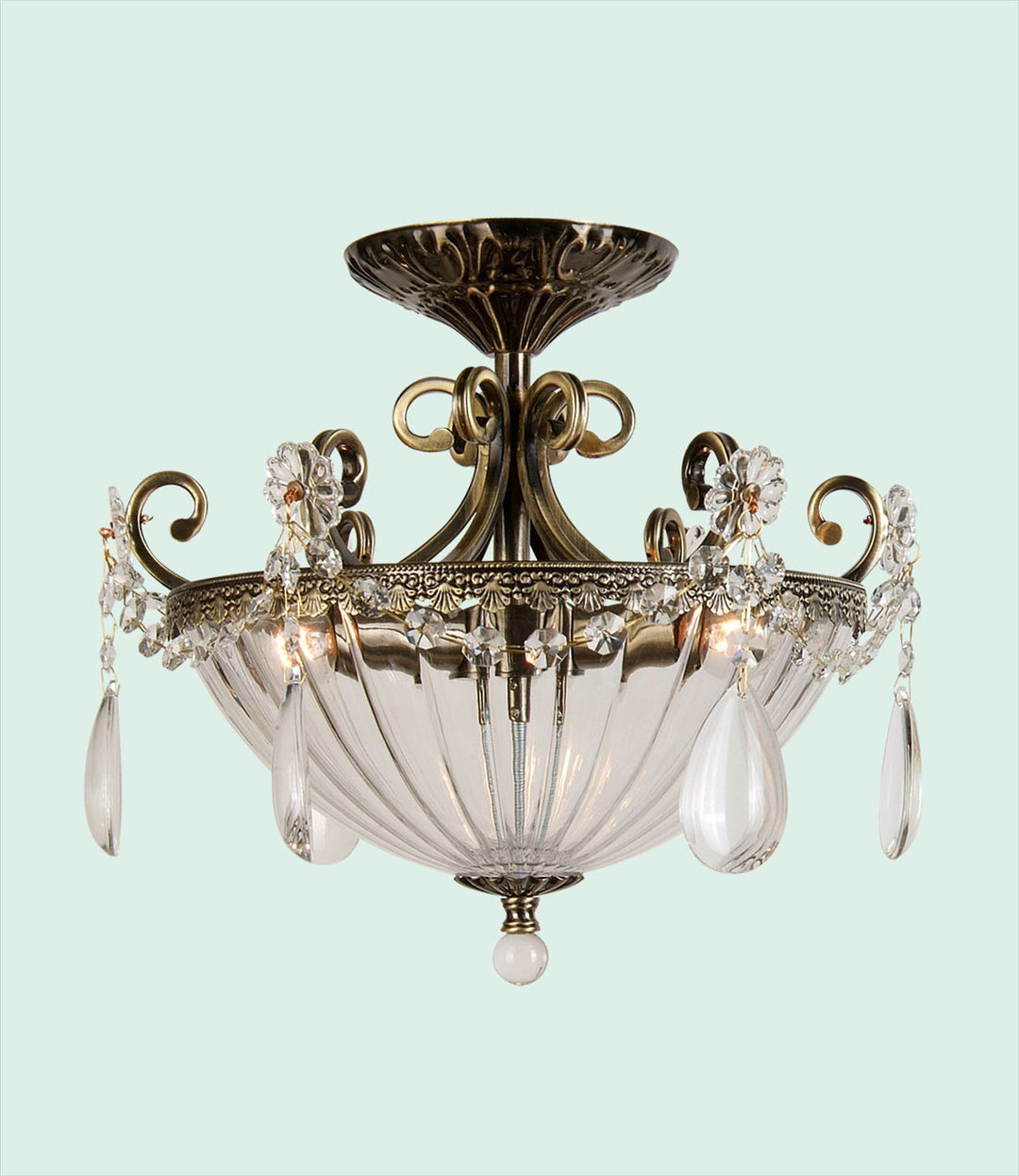 Bethel International DL Series DL30 Ceiling Light - Gold