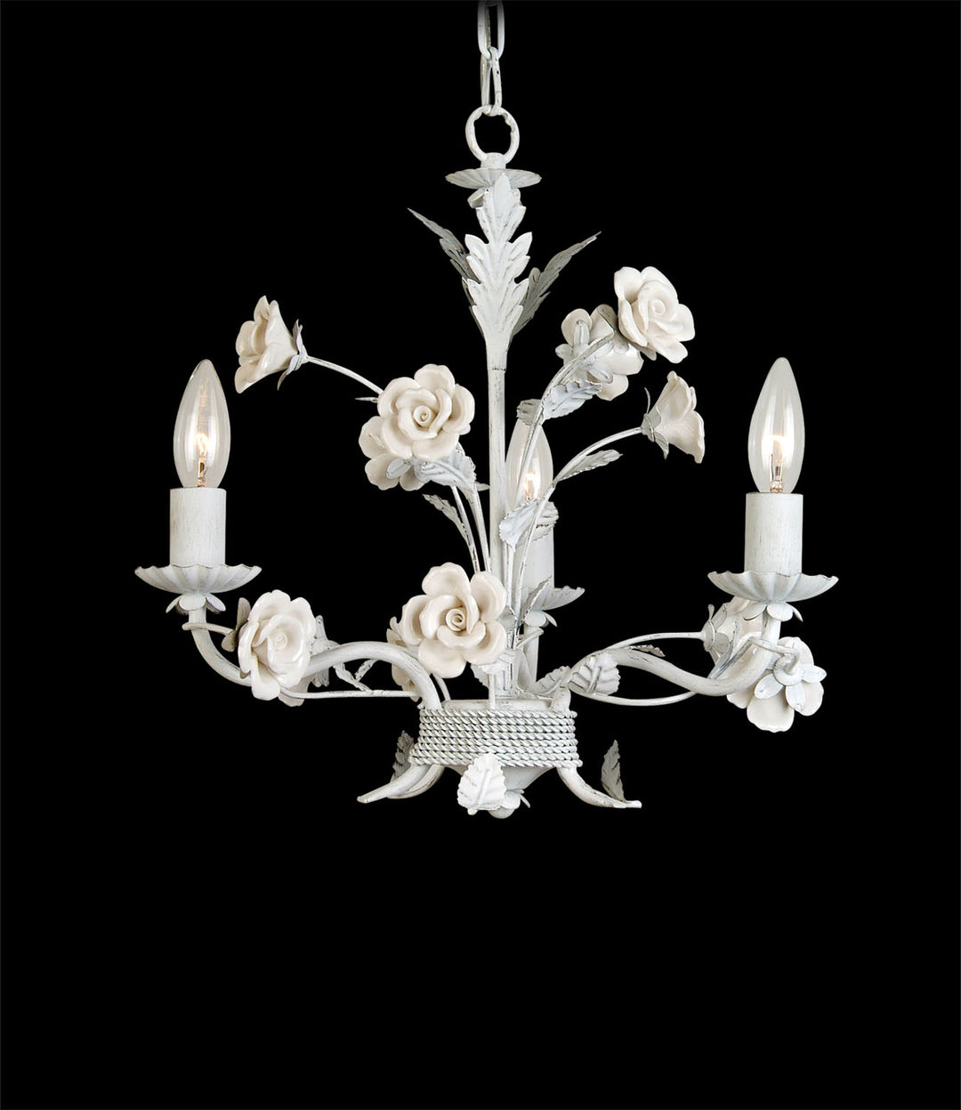 Bethel International SDO779/3 Ceiling Light - White