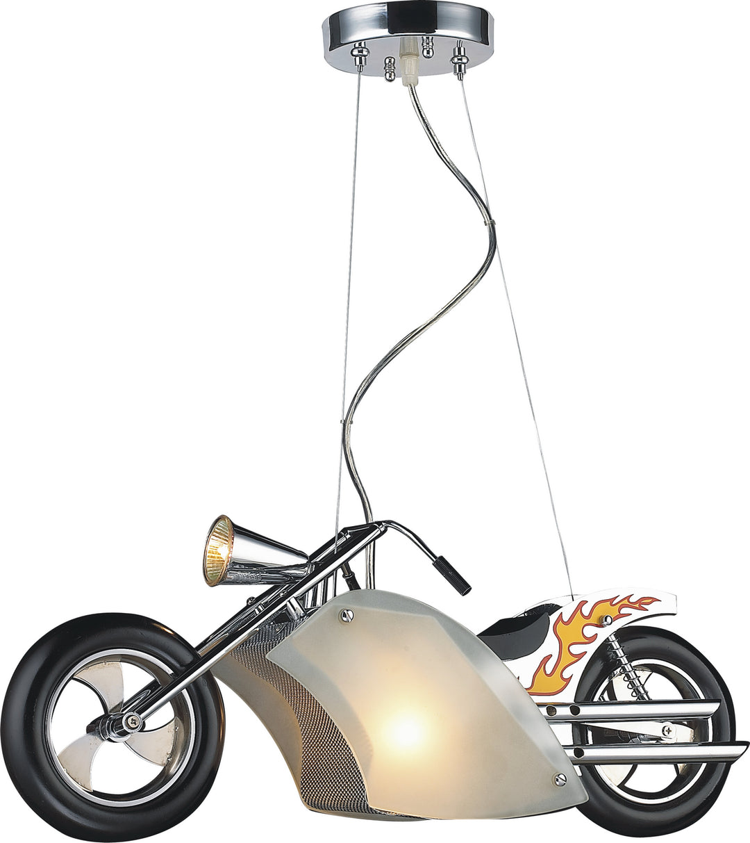 Bethel International ZA11 Pendant Light - White