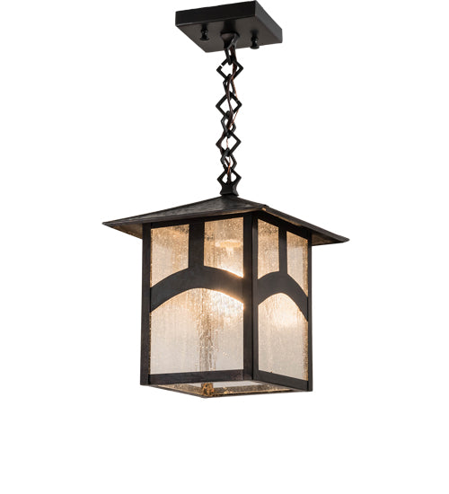 Meyda Tiffany Lighting 39255 Seneca One Light Pendant Outdoor Bronze / Dark