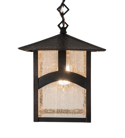 Meyda Tiffany Lighting 39255 Seneca One Light Pendant Outdoor Bronze / Dark