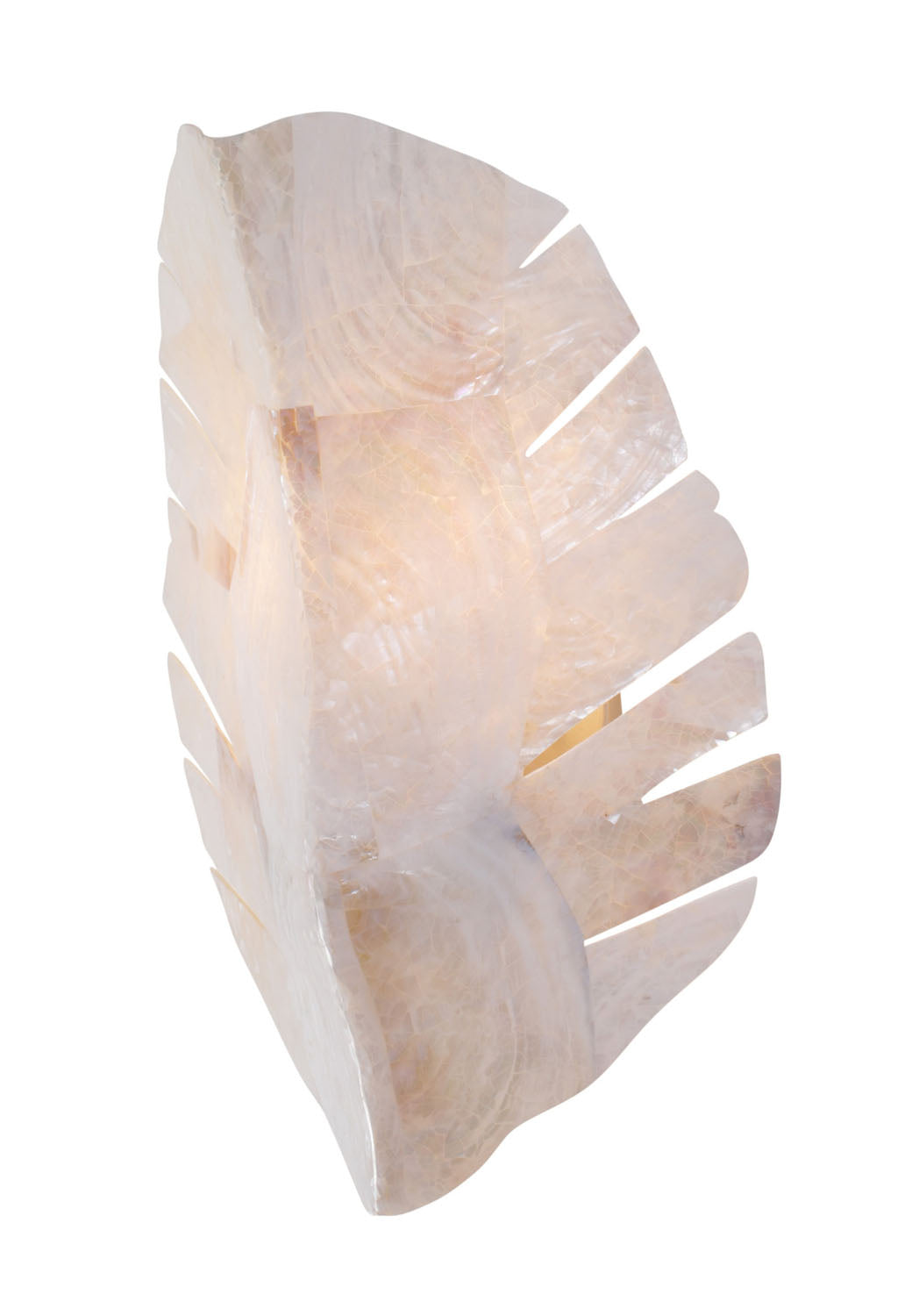 Varaluz Banana Leaf 901K02A Wall Sconce Light - Gold Dust
