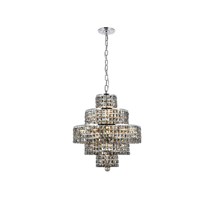 Elegant Maxime 2039D20C-SS/RC Chandelier Light - Chrome