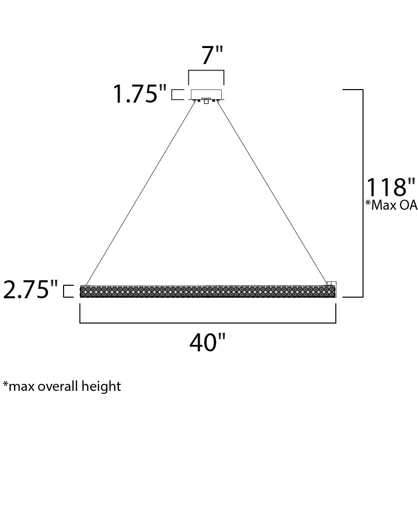 Maxim Eternity LED 39774BCPC Pendant Light - Polished Chrome