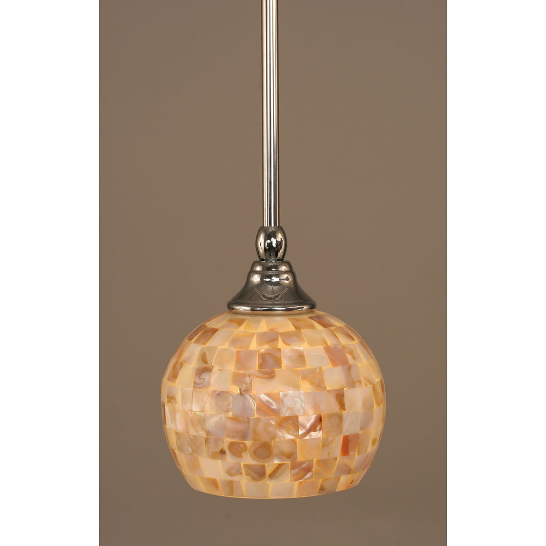 Toltec Any Chrome 23-ch-407 Pendant Light - Chrome