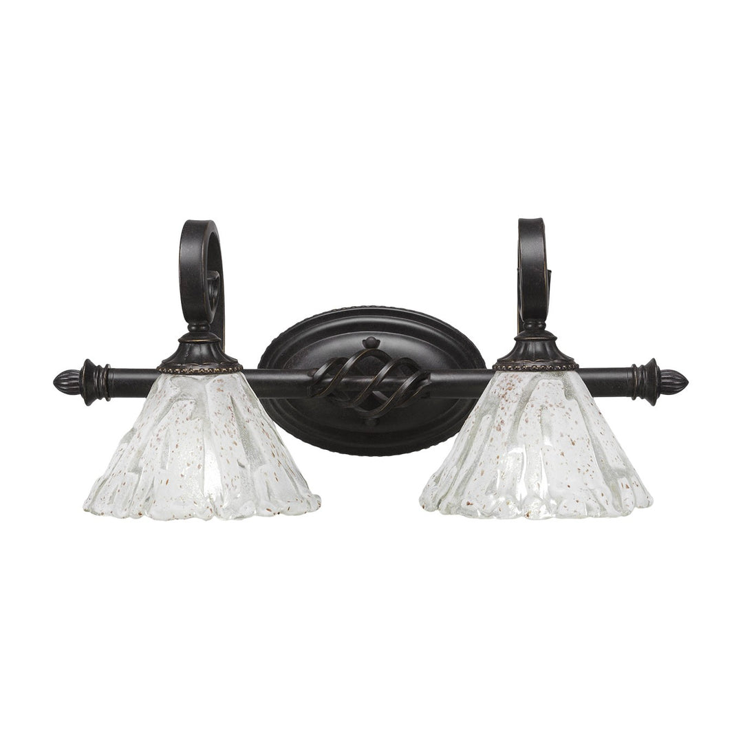 Toltec Eleganté 162-dg-7195 Bath Vanity Light 22 in. wide - Dark Granite