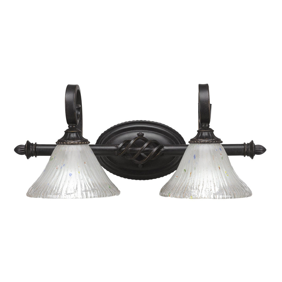 Toltec Eleganté 162-dg-751 Bath Vanity Light 22 in. wide - Dark Granite