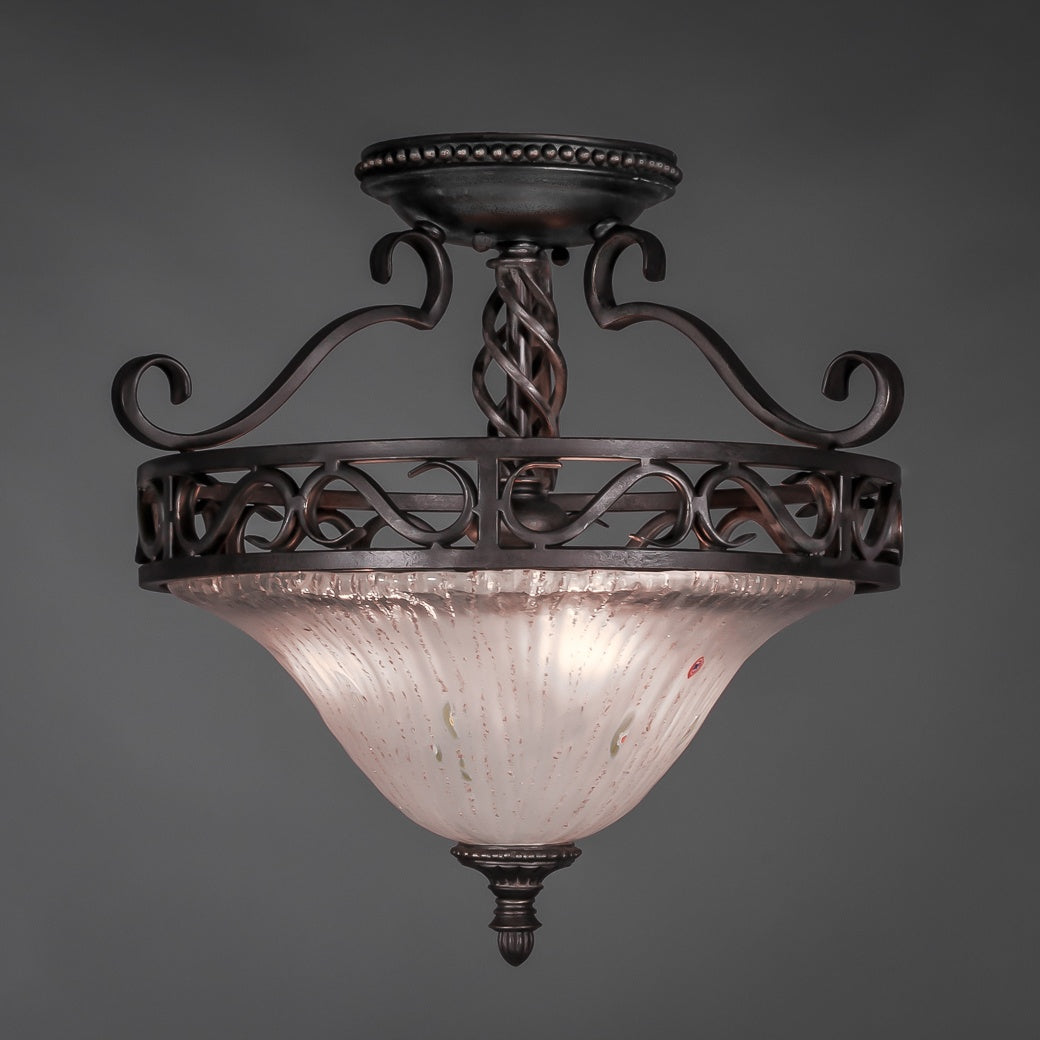 Toltec Eleganté 860-dg-7114 Ceiling Light - Dark Granite