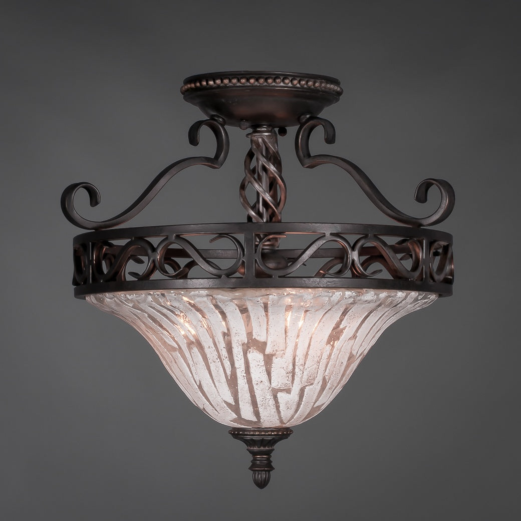 Toltec Eleganté 860-dg-7194 Ceiling Light - Dark Granite