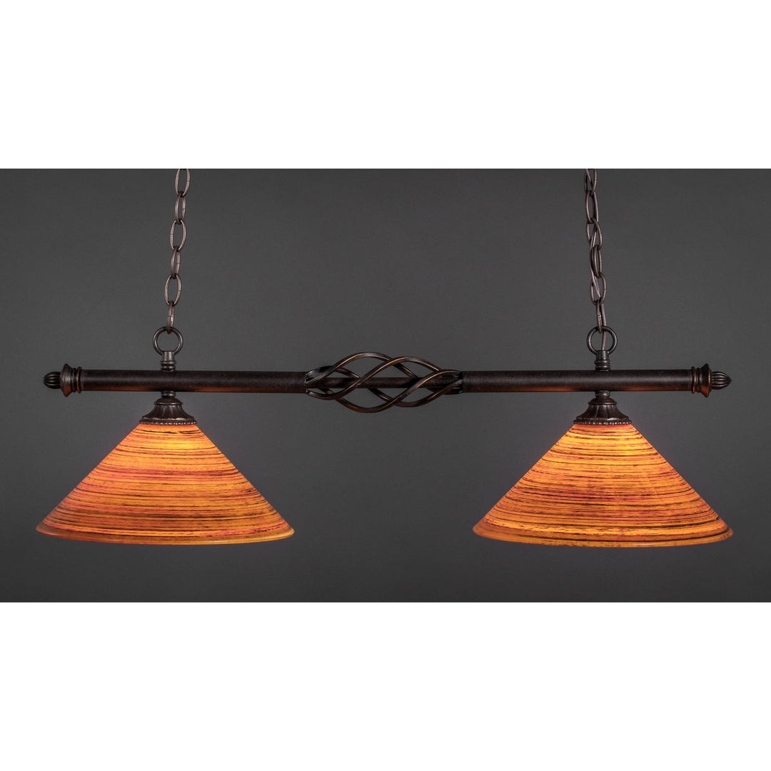 Toltec Eleganté 862-dg-444 Pendant Light - Dark Granite