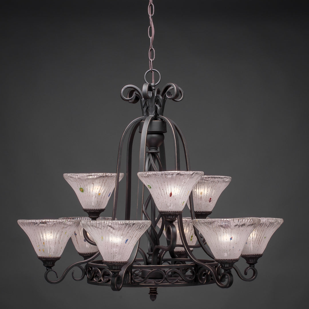 Toltec Eleganté 869-dg-751 Chandelier Light - Dark Granite