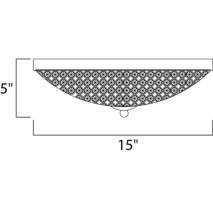 Maxim Glimmer 39871BCBZ Ceiling Light - Bronze