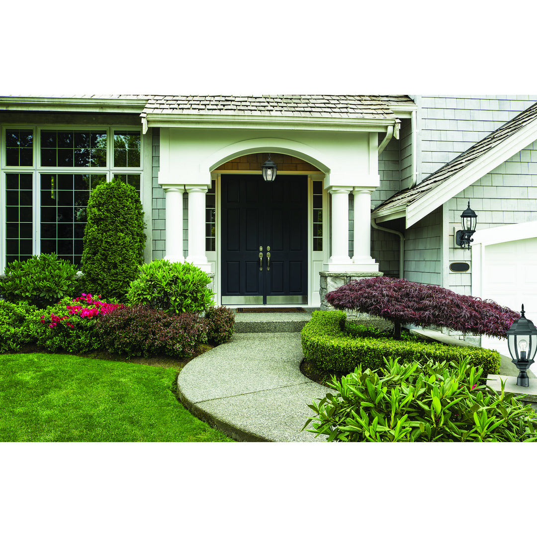 Elk Lighting SL90107  Covington Outdoor Black