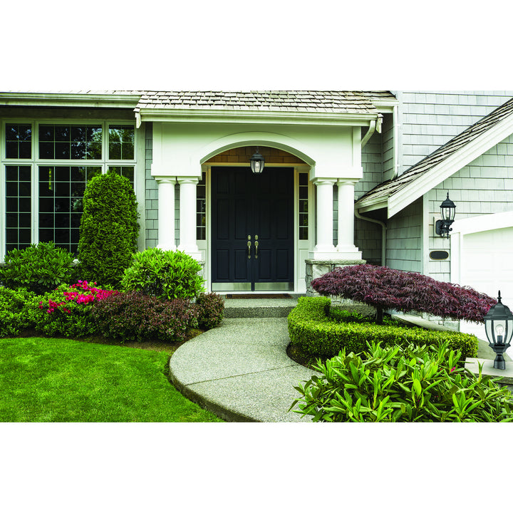 Elk Lighting SL92257  Covington Outdoor Black