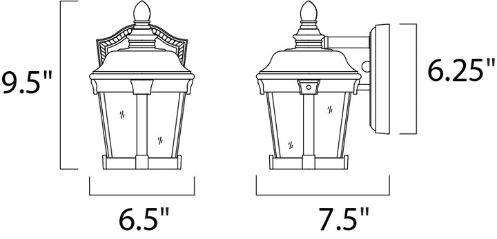 Maxim Lighting 40096CDBZ  Dover Vx Outdoor Bronze