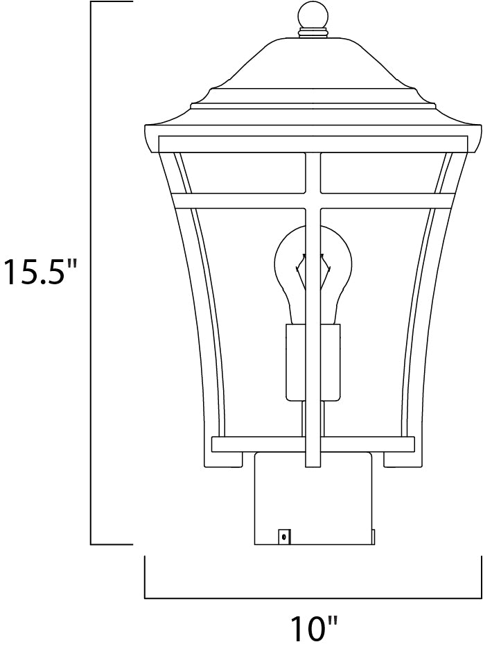 Maxim Lighting 40160GFCO  Balboa Vx Outdoor Copper Oxide