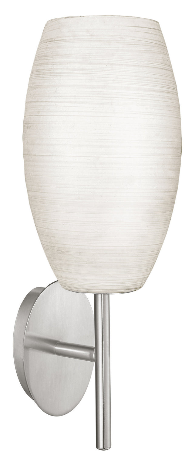 Eglo Batista 1 88956A Wall Sconce Light - Matte Nickel