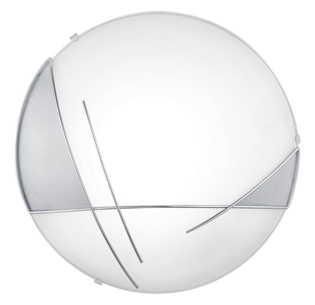 Eglo Raya 89758A Wall Sconce Light - Chrome & Satin