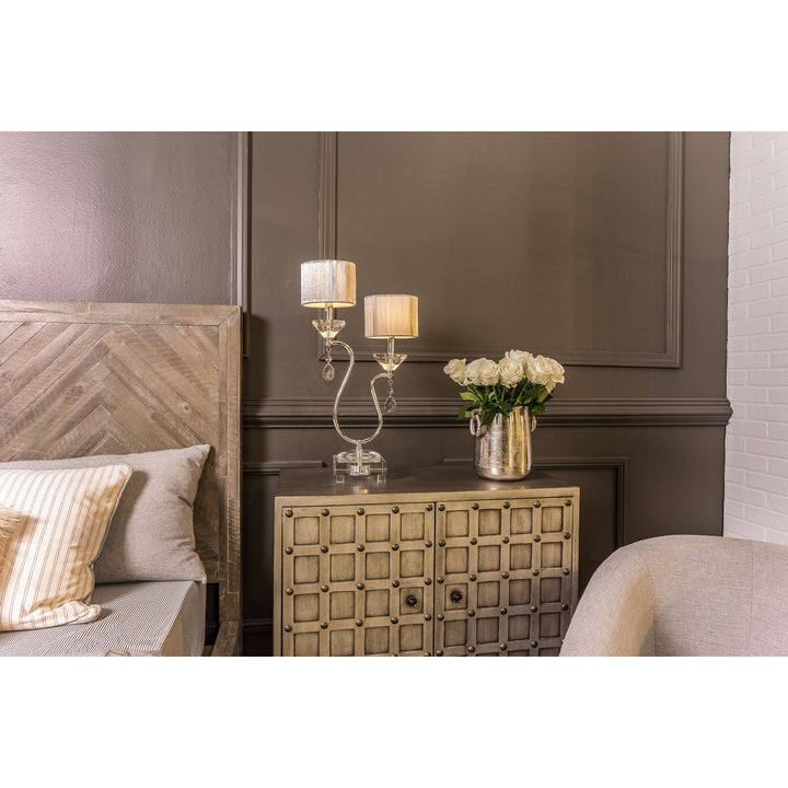 Elk Lighting 96758  Krystal Lamp Polished Nickel