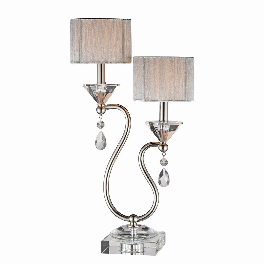 Elk Lighting 96758  Krystal Lamp Polished Nickel