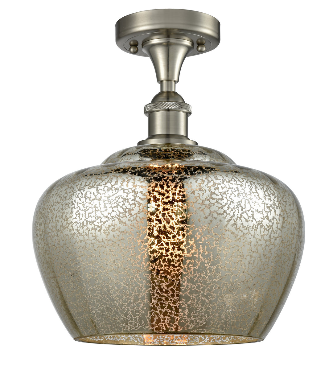Innovations Large Fenton 516-1C-SN-G96L Ceiling Light - Brushed Satin Nickel