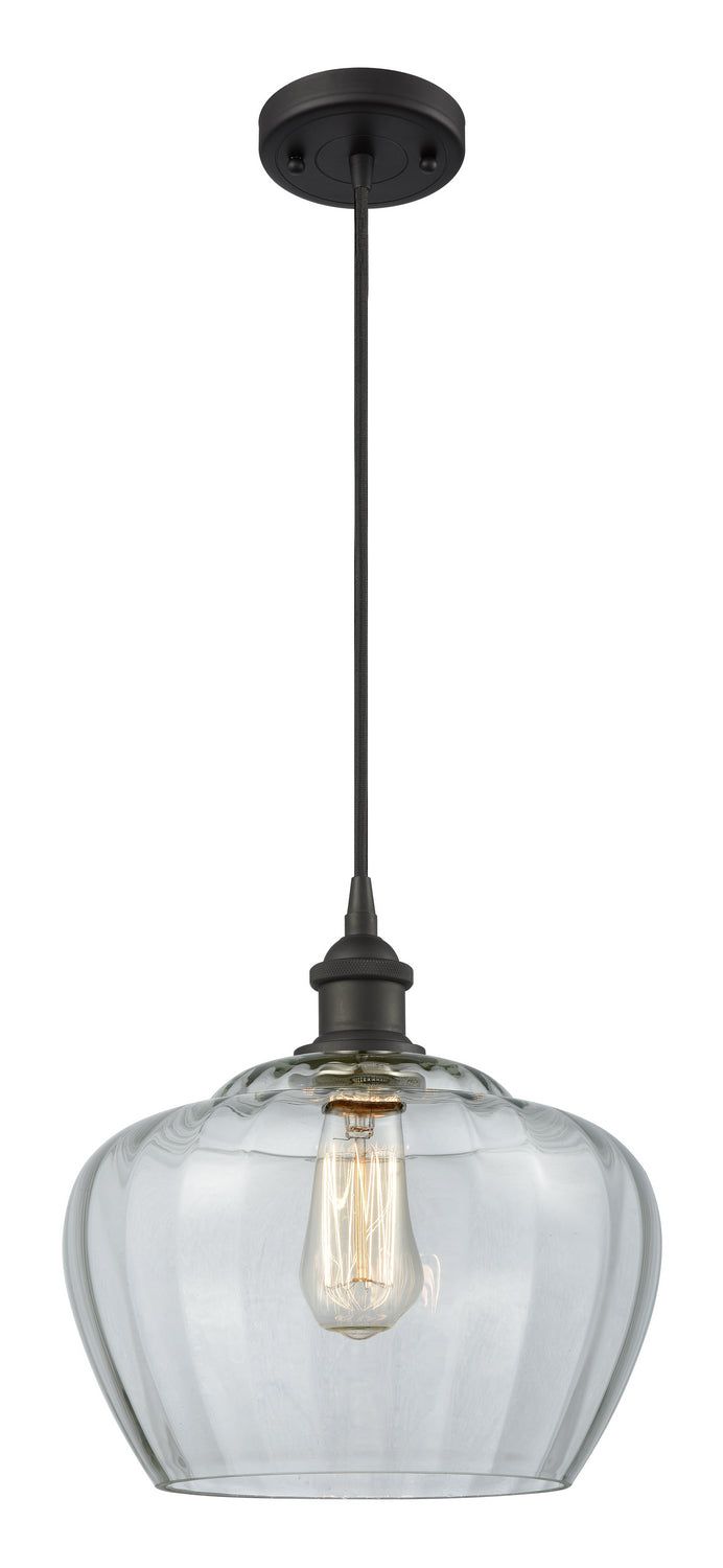 Innovations Large Fenton 516-1P-OB-G92L Pendant Light - Oil Rubbed Bronze