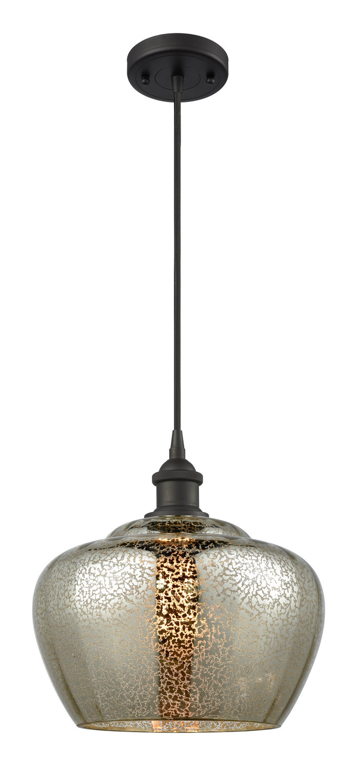 Innovations Large Fenton 516-1P-OB-G96L Pendant Light - Oil Rubbed Bronze