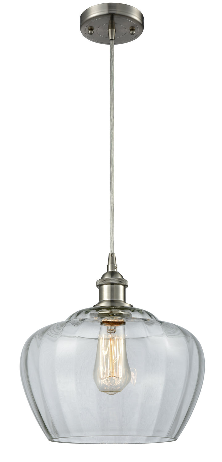 Innovations Large Fenton 516-1P-SN-G92L Pendant Light - Brushed Satin Nickel