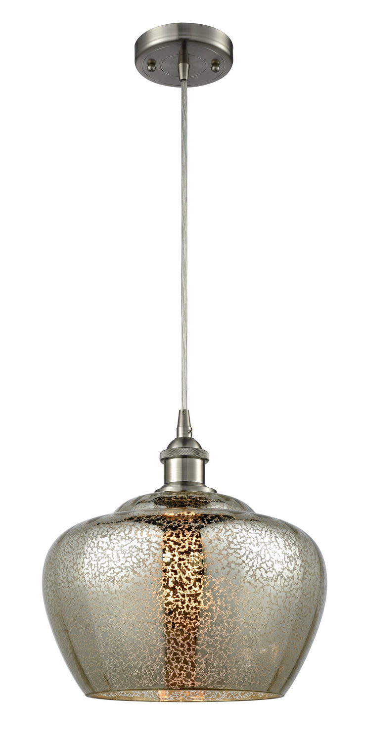 Innovations Large Fenton 516-1P-SN-G96L Pendant Light - Brushed Satin Nickel